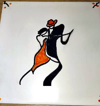 Maľovanie na porcelán - kachličky